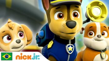 Paw Patrol | Patrulha Canina Sempre Ajudando! 🐾 | Assista no Nick Jr. em Português